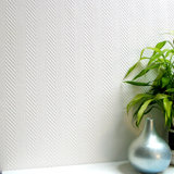 Blume 33' x 20.9" Paintable 3D Embossed Wallpaper Roll