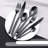 Latitude Run® Stainless Steel Flatware Set - Service for 4