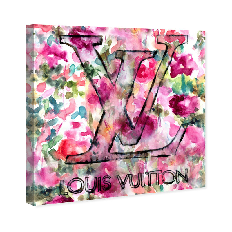 «LV Garden», impression sur toile, H 24 po x l 24 po