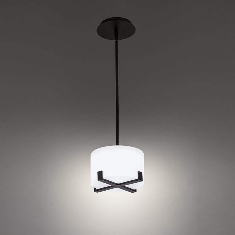 Laurel 1 - Light LED Pendant, Black