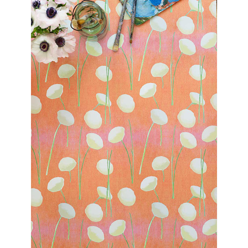 Floral Wallpaper Roll by Jessica Hollander