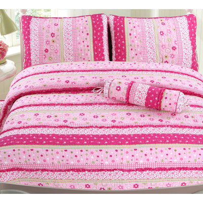 Chadwell Cotton Floral Quilt Set