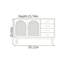 Buffet de rangement multifonctionnel en bois massif-1174554078