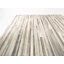 Tapis rayé en cuir de vache fait à la main Prairie-4233815