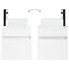 Single Bathroom Vanity with Ceramic Basin-1588449192