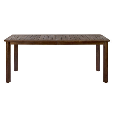Brown Dining Table Ideal for Outdoor