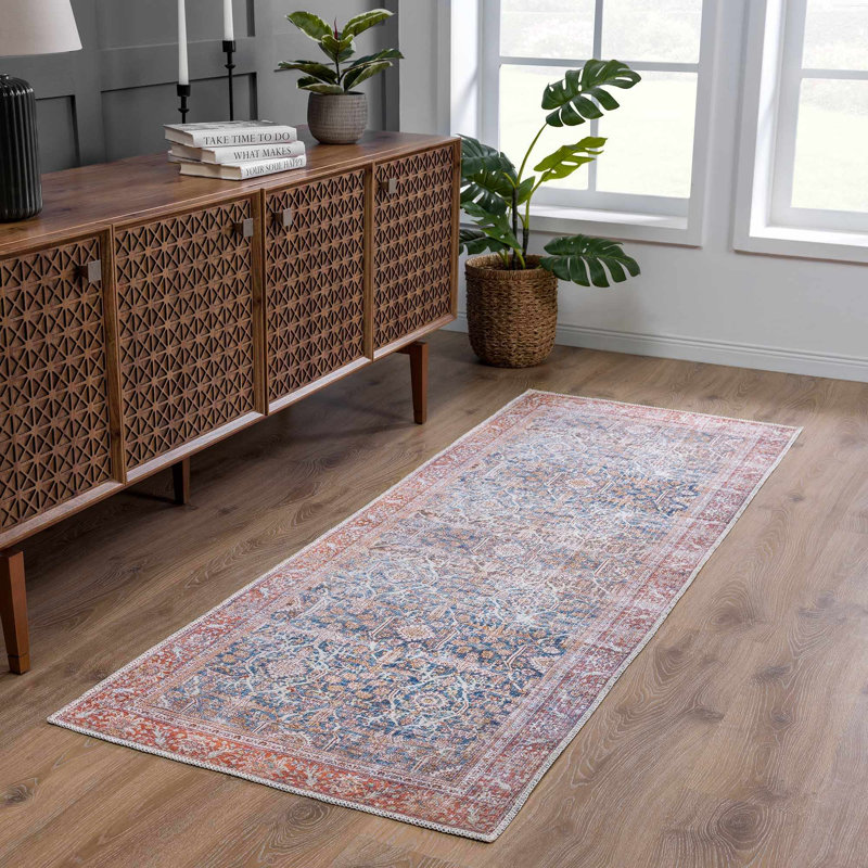 Oriental Indoor Rug, Runner 2'7" x 7'3"