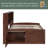 Ceyla Bookcase Bed