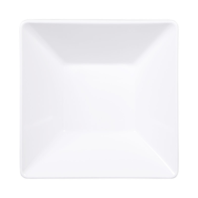 Elite Global Solutions Symmetry Melamine Serving Bowl, White