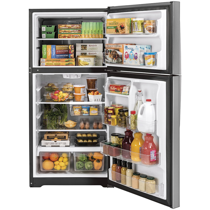 GE 66.38" H Top Freezer 19.2 cu. ft. Refrigerator