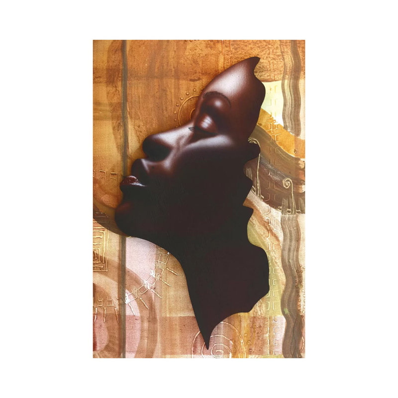 «Fracture III» par Fred Odle - impression sur toile tendue, H 18 po x l 12 po x 1,5 po