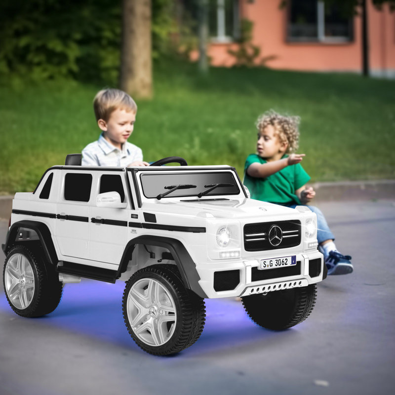 12v7ah alimenté par batterie avec un siège d'unité centrale, camion-jouet électrique sous licence G-550, Blanc