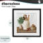 «Country Kitchen & Eggs», reproduction sous verre encadrée, design par White Ladder-171323721-171323722