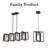 Vonholt 1 - Light Square/Rectangle Pendant-192750437