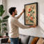 Flowering Plant in Bloom Botanical - Framed Print-1459389597-1459389596