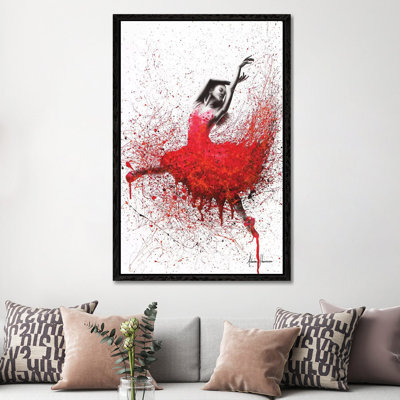 Passionate Love Dance by Ashvin Harrison - Print on Canvas