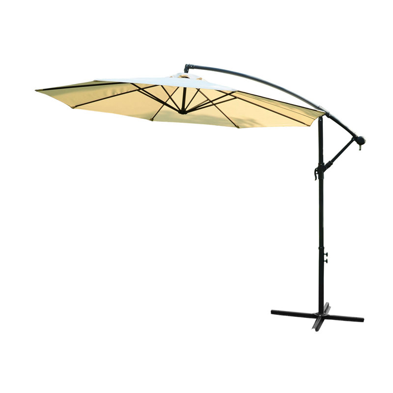 Amazonia 295cm Cantilever Parasol, Cream