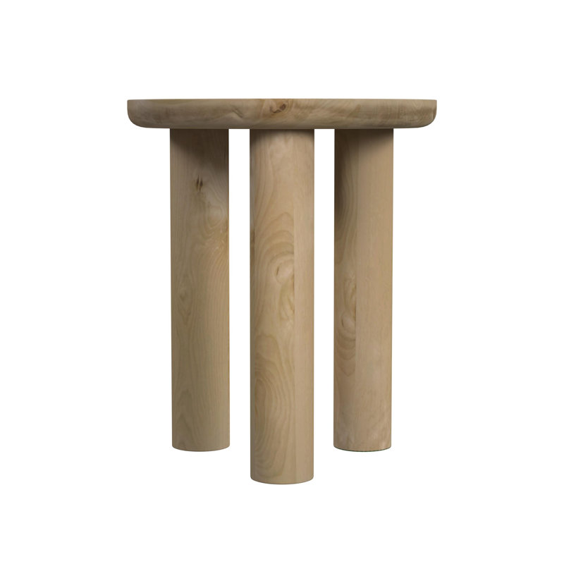 Solid Wood End Table