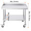 Table de travail en acier inoxydable
