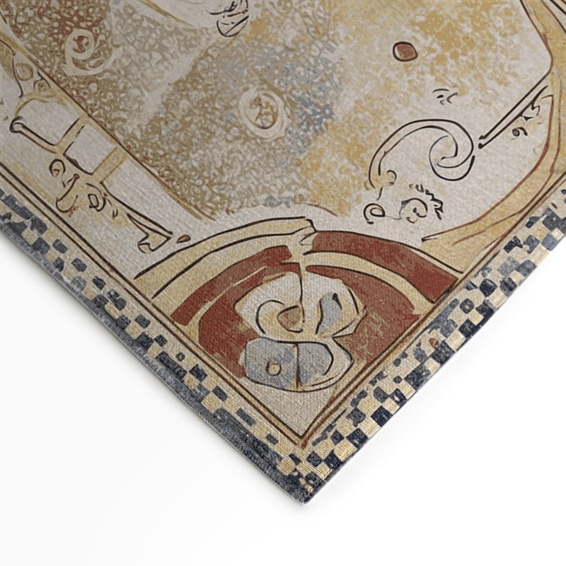 Tapis intérieur et extérieur Bouncy Charm, Rectangle 1 pi 6 po x 2 pi 6 po