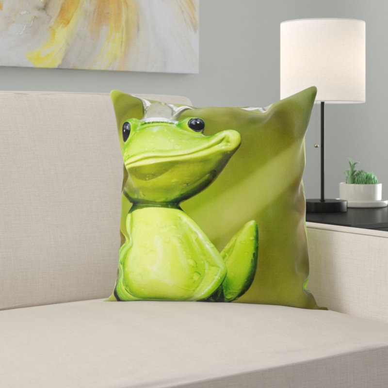 Microsuede Throw Pillow