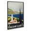 Vintage Travel Italy - Wrapped Canvas Print-61876343