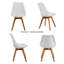 Ensemble de quatre chaises de salle à manger, chaises de salle à manger-1675006789