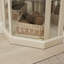 Étagère de salon, blanc antique, éclairée, capacité de 150 lb, armoire lumineuse pratique, portes en verre, 64,18 lb, rangement attrayant-1795550200