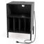 Support pour tourne-disque avec station de charge 5 compartiments de rangement anti-basculement-1777008425