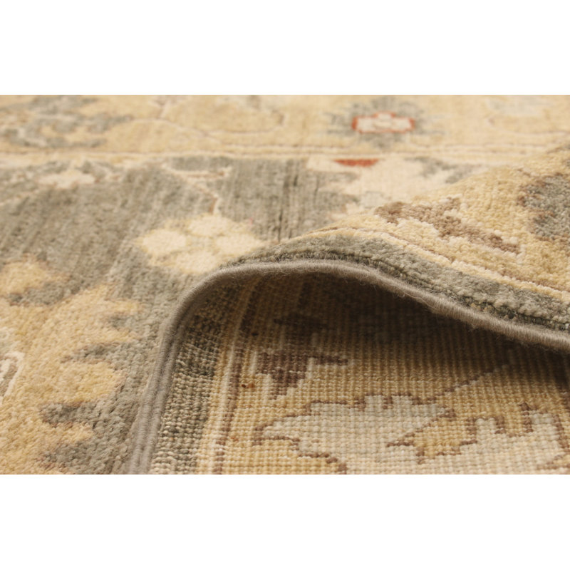 Tapis zone en laine de couloir 2 pi 7 po x 9 pi 9 po "one-of-kind-the main-noué la 2010 chobi" Adwoa
