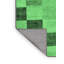 Tapis abstrait vert émeraude lavable à la machine Abstract 82-1675603958