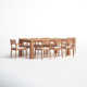 Auburn 87'' Rectangular 8 - Person Outdoor Dining Set with Cushions
