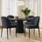  Linen Upholstered Parson Chair(Set of 4)-417065036