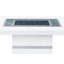TABLE DE BAR ARIYA BLANC