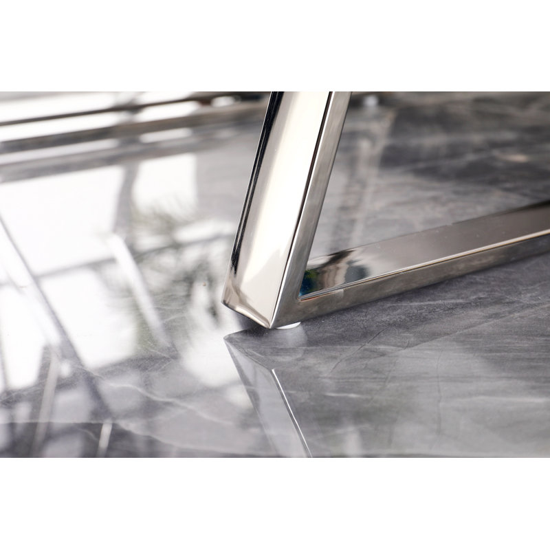Table de bout Ronnell, Argent