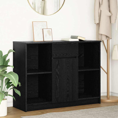 Sideboard With Drawer 101X35x76 Cm Engineered Wood