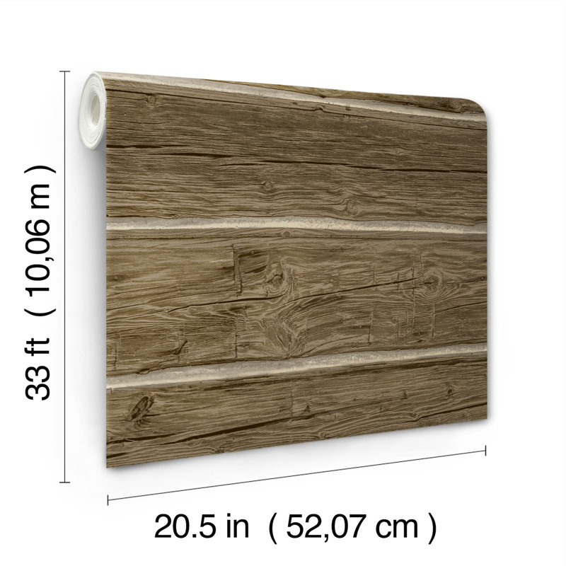 Papier peint Lodgepole Chestnut, Brun foncé