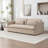Faye 84” Pillow 2-Over-Bench Seat Sofa-1081437867