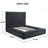 Mikara Upholstered Velvet Platform Bed-1036532199-995553582
