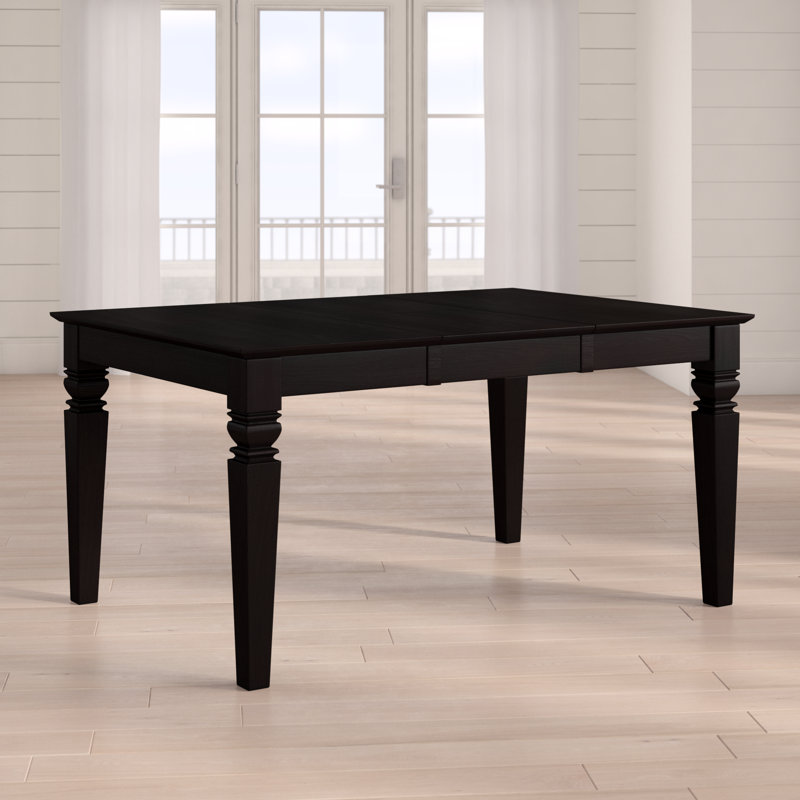Table de salle à manger Weston, Noir, Noir