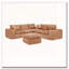 Canapé modulaire en L 107 po-486931766-486931760