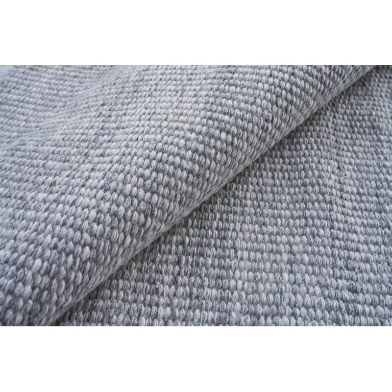 Loro Area Rug in Light Silver, Rectangle 8' x 10'