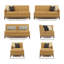 Canapé modulaire en U Walnut Grove