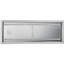 Foyer extérieur 31,5 x 12 po, poêle rectangulaire en acier inoxydable et brûleur, poêle encastré avec brûleur en H, 90 K BTU