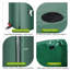 Collapsible Outdoor Garden Rain Barrel with Filter