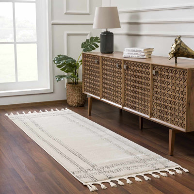 Tapis marocain en polypropylène tissé à la machine Javyion