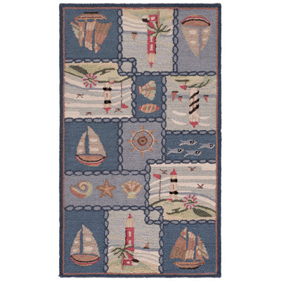Jonsson Hand Hooked Wool Rug