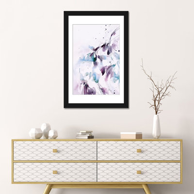 « leaves iv », impression sur toile