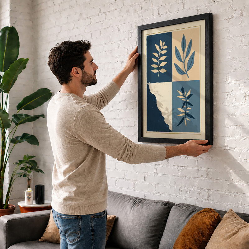 California Study Botanical - Print, Black, A3 - 42.0 x 29.7 cm