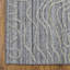 Tapis intérieur rectangulaire en polypropylène argenté tissé à la main Kilim-1503310281